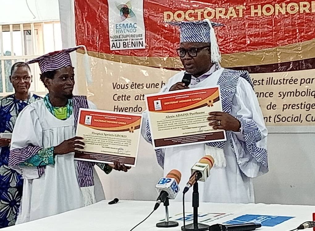 Sprints Gboko Among the Youngest Ever to Receive Doctor Honoris Causa in Cinema